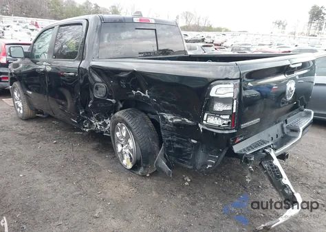 2021 Ram 1500 Big Horn 4X2 5'7 Box from USA, damaged, VIN 1C6RREFG1MN532758